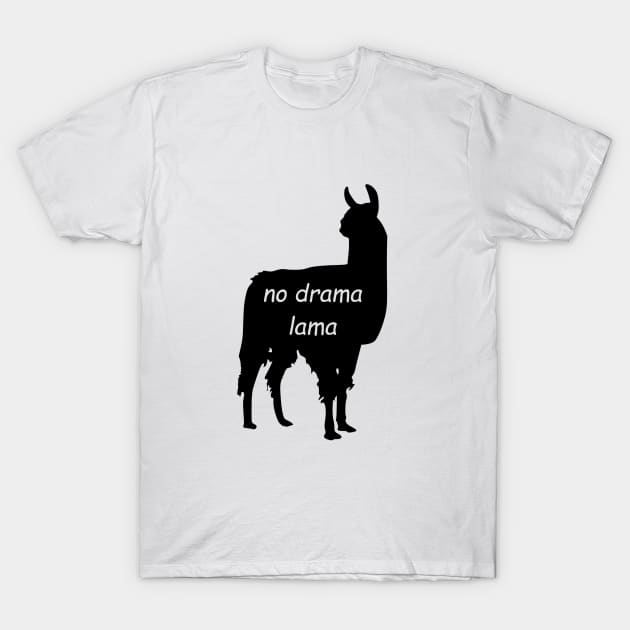 No drama lama T-Shirt by KwaaiKraai